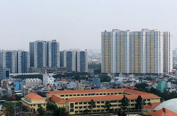 Trường hợp khu chung cư đã được đưa vào sử dụng 7 năm, số thuế tài sản dự kiến phải nộp đối với đất xác định cho căn hộ chung cư trên được xác định như trường hợp khu chung cư mới xây dựng
