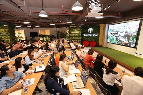 Nhiều startup quan tâm đến giải pháp thu hút vốn đầu tư. Ảnh: Anh Tuấn.