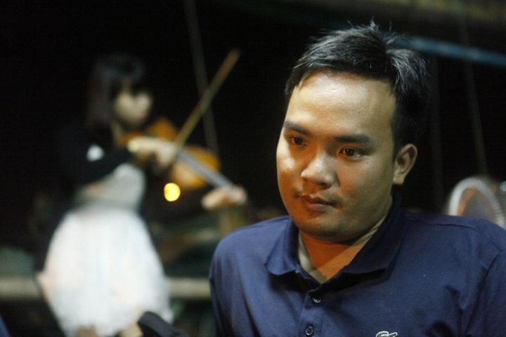 Nhà báo Công Thọ.