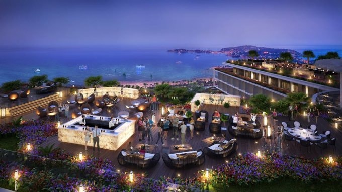 SkyBar tại Best Western Premier Sonasea Phu Quoc là nơi ngắm hoàng hôn đẹp nhất tại bãi Trường