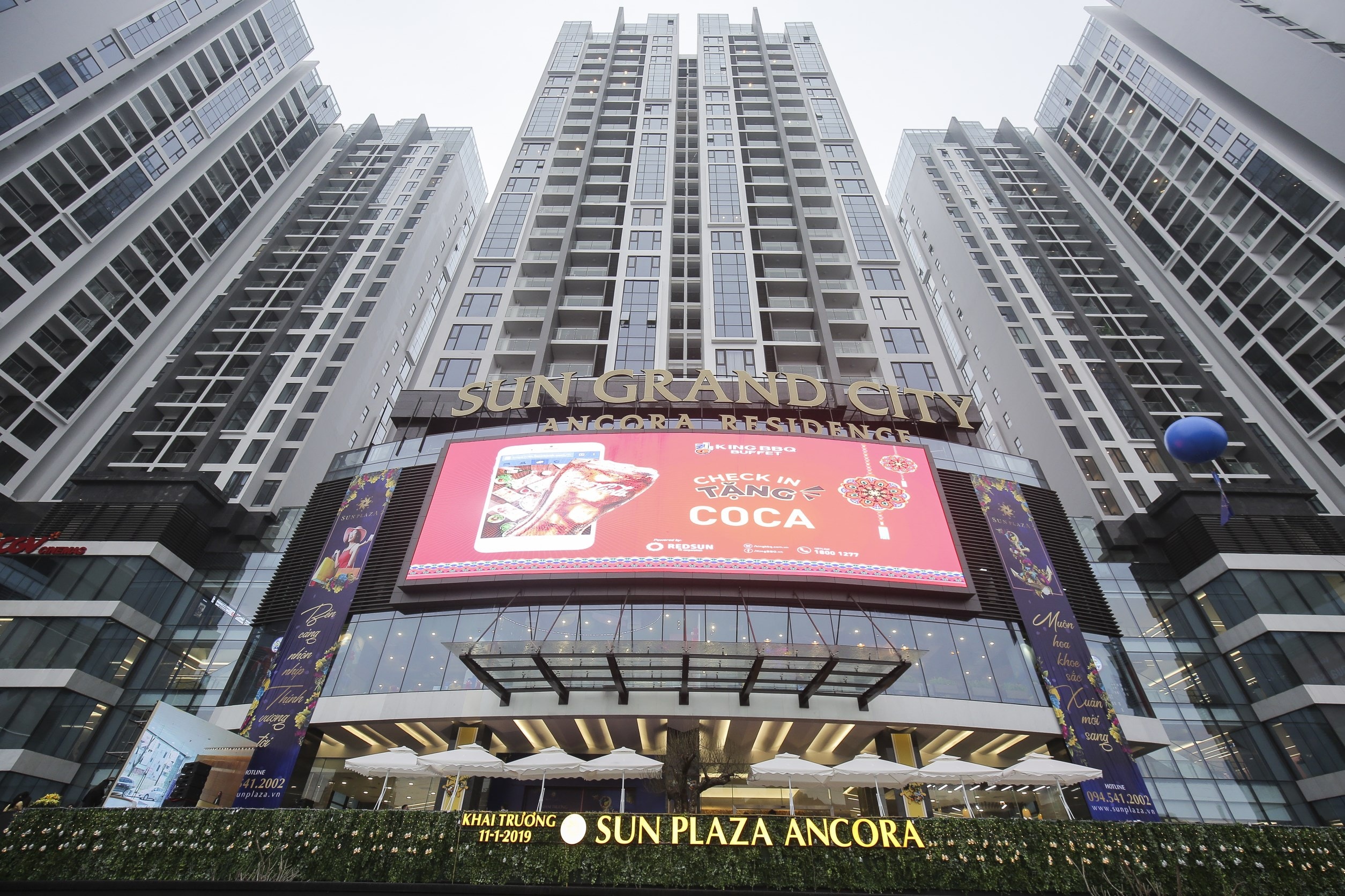 Sun Plaza Ancora khác biệt với mô hình boutique shopping center.