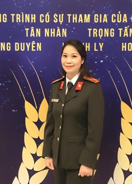 Thiếu tá Nguyễn Thị Thu Phương - Phó Trưởng Ban Kinh tế - Pháp luật, Báo Công an Nhân dân
