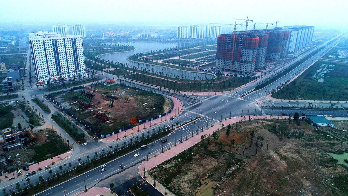 Dự án đường trục phía Nam Hà Nội (dự án BT, đổi đất lấy hạ tầng) có chiều dài 41 km, khởi công từ năm 2008 với tổng mức đầu tư khoảng 5.000 tỷ đồng. Ảnh: TL