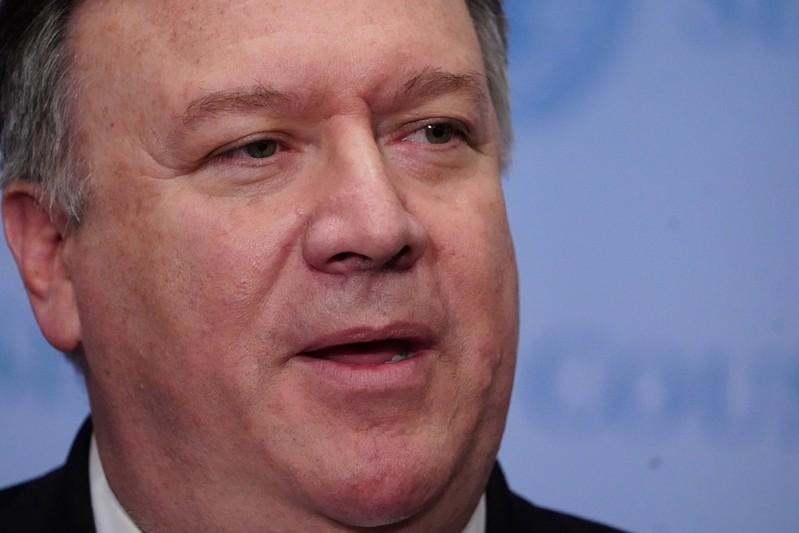 Ngoại trưởng Mỹ Mike Pompeo. Ảnh: Reuters