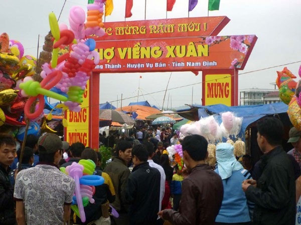 Chợ Viềng Xuân - Nam Định