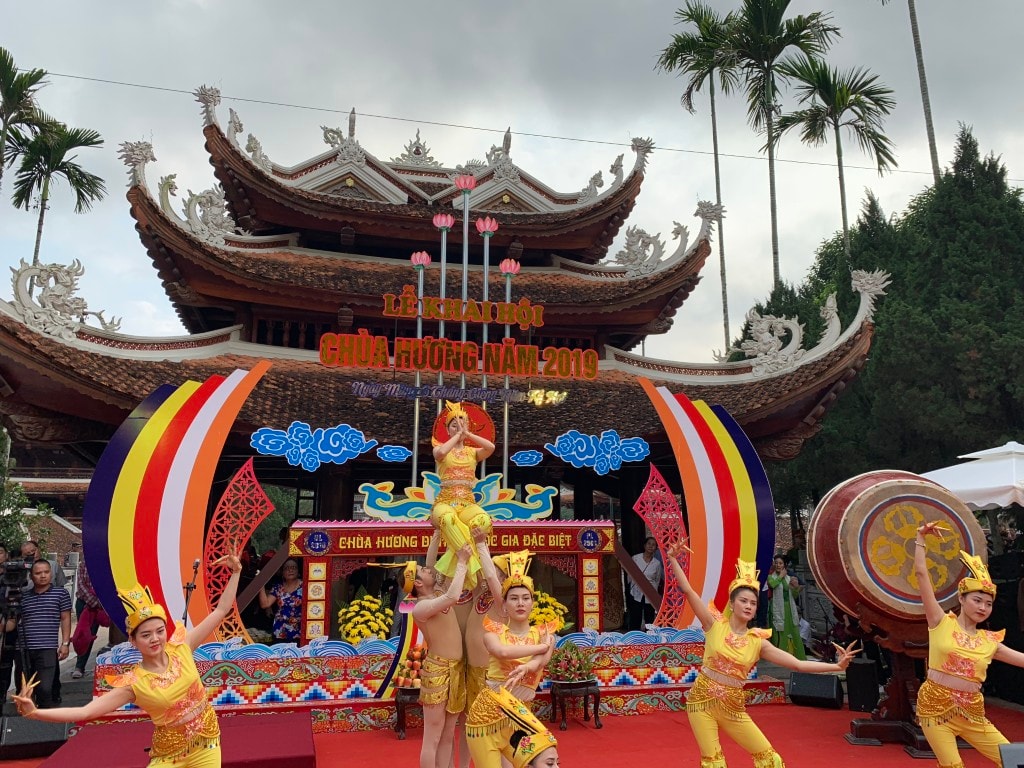 Lễ khai hội Chùa Hương năm 2019.