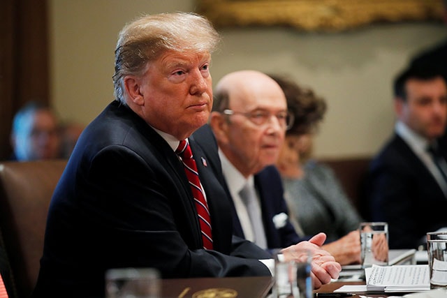 Tổng thống Mỹ Donald Trump. Ảnh: Reuters