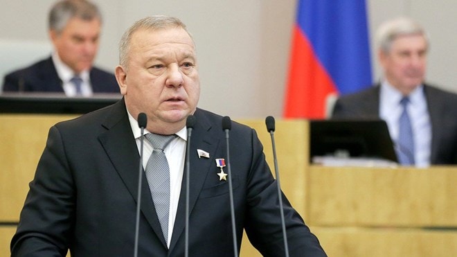 Chủ tịch Ủy ban Quốc phòng thuộc Hạ việnNga, Vladimir Shamanov. Ảnh: Duma
