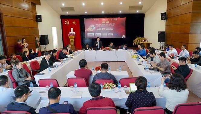 BTC siêu cup 2018 thông tin về trận đấu - Ảnh: Mạnh Thắng