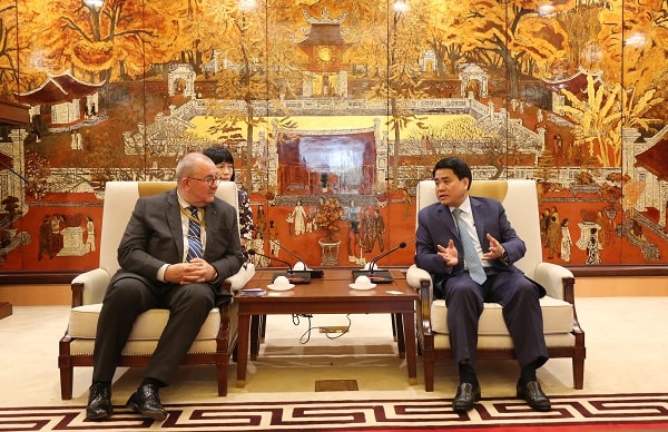 Quang cảnh buổi làm việc. Ảnh: KTĐT