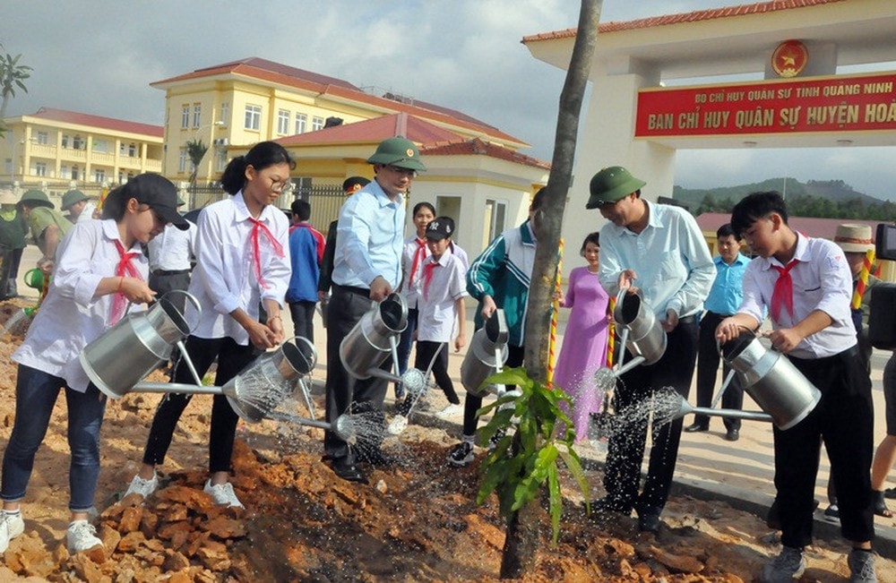 Tết trồng cây nhận được sự hưởng ứng của nhiều đơn vị trên địa bàn tỉnh