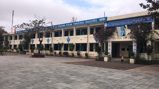 Trường Tiểu học số 1 Hồng Thủy. Ảnh TL