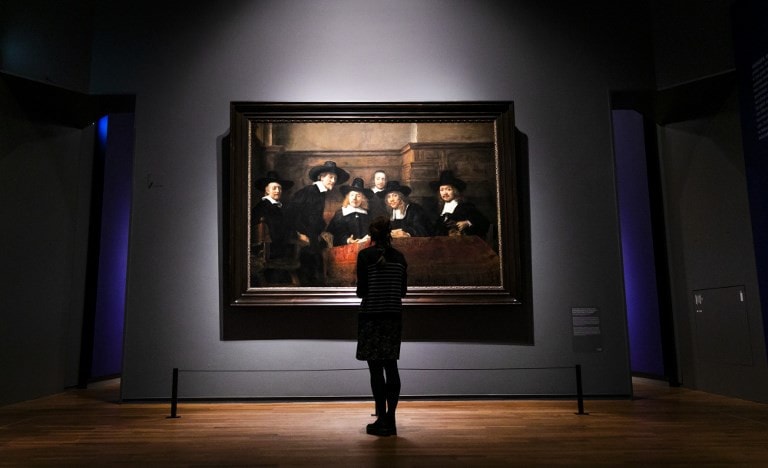 Triển lãm trưng bày 400 tác phẩm của danh họa Rembrandt. Ảnh: thejakartapost.com