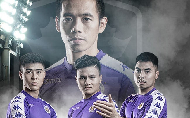 Trận đấu giữa Hà Nội FC và Sơn Đông Lỗ Năng sẽ được tường thuật trực tiếp trên các kênh sóng của VTV - Ảnh VTV