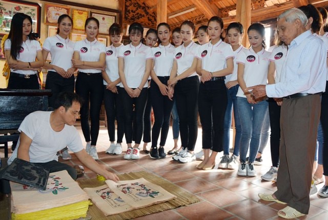 Người đẹp Kinh Bắc 2019- đông hồ