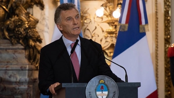 Tổng thống Argentina Mauricio Macri. Ảnh: TL