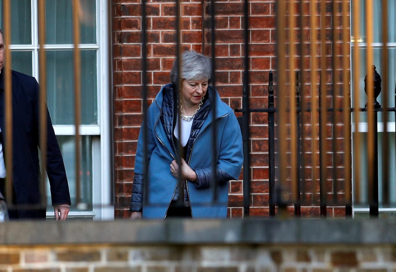 Thủ tướng Anh Theresa May. Ảnh: Reuters