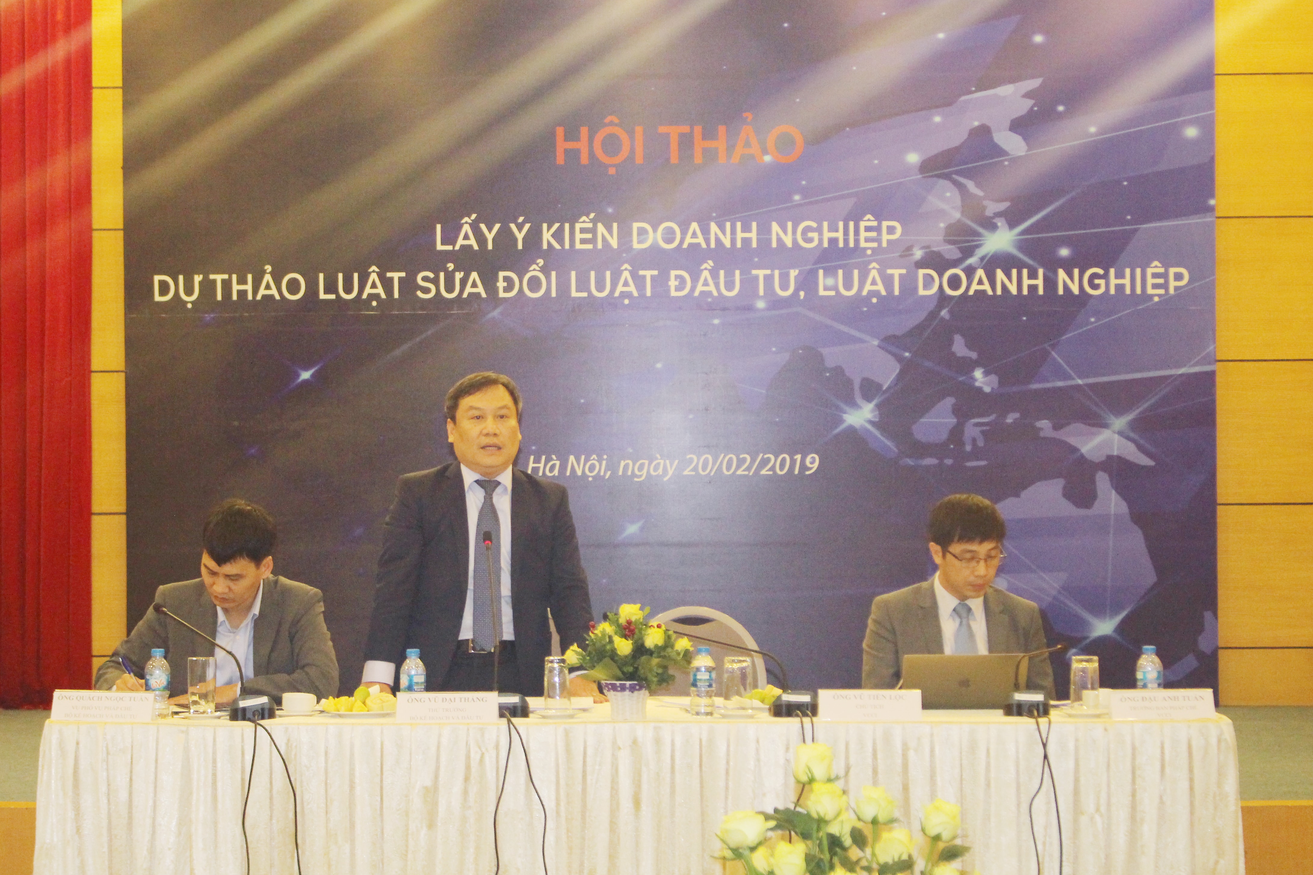 Thứ trưởng Vũ Đại Thắng kết luận Hội thảo (Ảnh Hoàng Hải)