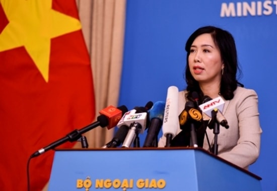 Người phát ngôn Bộ Ngoại giao Việt Nam Lê Thị Thu Hằng. Ảnh: TL