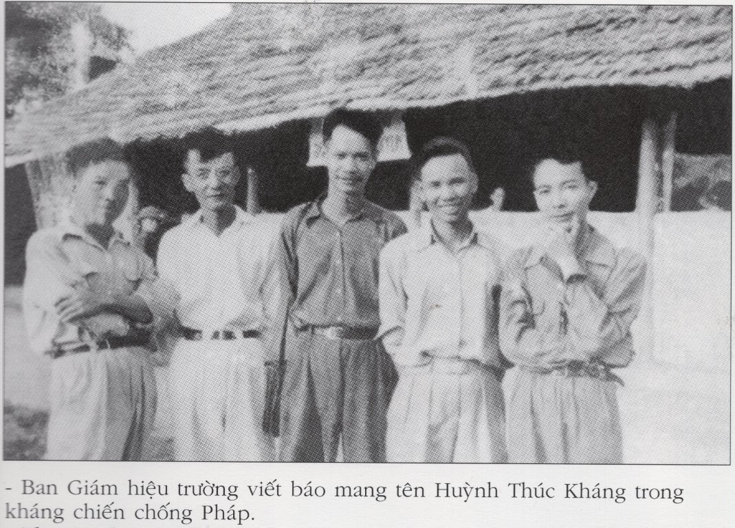 Ban Giám hiệu trường HTK