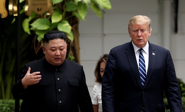 Chủ tịch Triều Tiên Kim Jong-un và Tổng thống Mỹ Donald Trump. Ảnh: Reuters