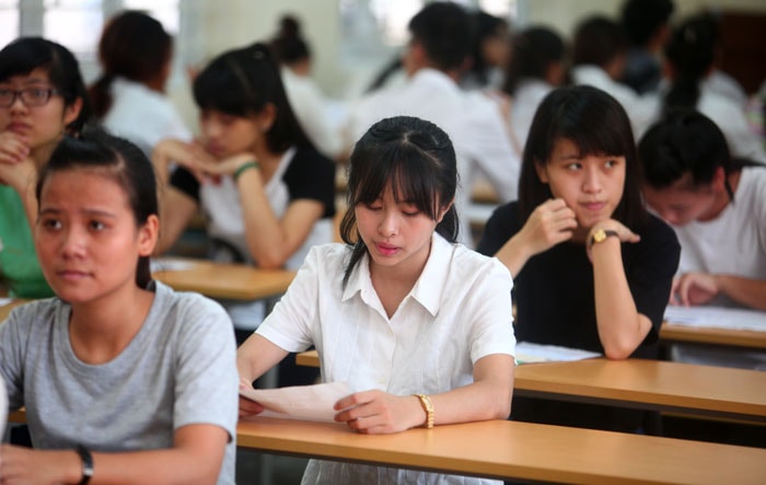 Nội dung thi THPT quốc gia năm 2019 nằm chủ yếu trong chương trình lớp 12. Ảnh minh họa.