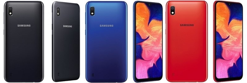 Galaxy A10 có pin 3.400 mAh, chạy Android Pie với giao diện One UI.