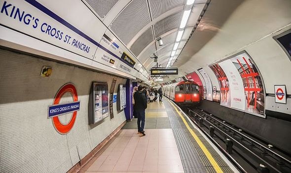 Ga tàu điện ngầm Kings Cross St Pancras tại thành phố London. Ảnh:DE
