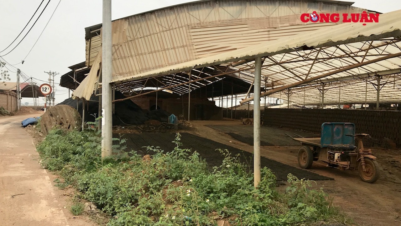 Nguyên liệu dùng để đốt lò chủ yếu là than đá, ảnh hưởng xấu đến sức khỏe người dân