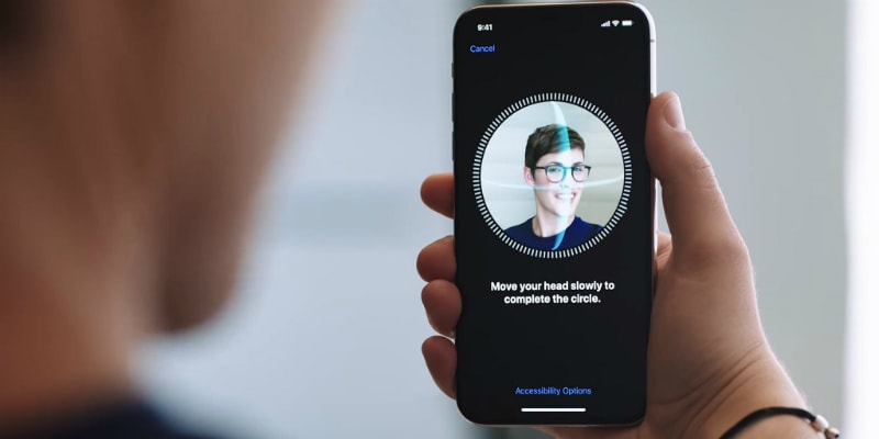 Tính năng Face ID có gây hại cho mắt không.