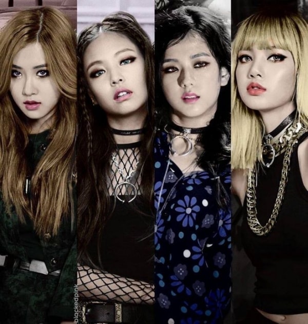 4 cô gái của Black Pink.
