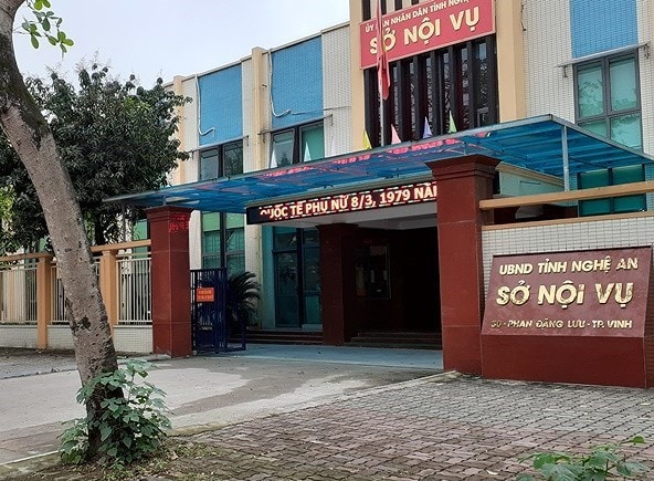 Sở Nội vụ Nghệ An