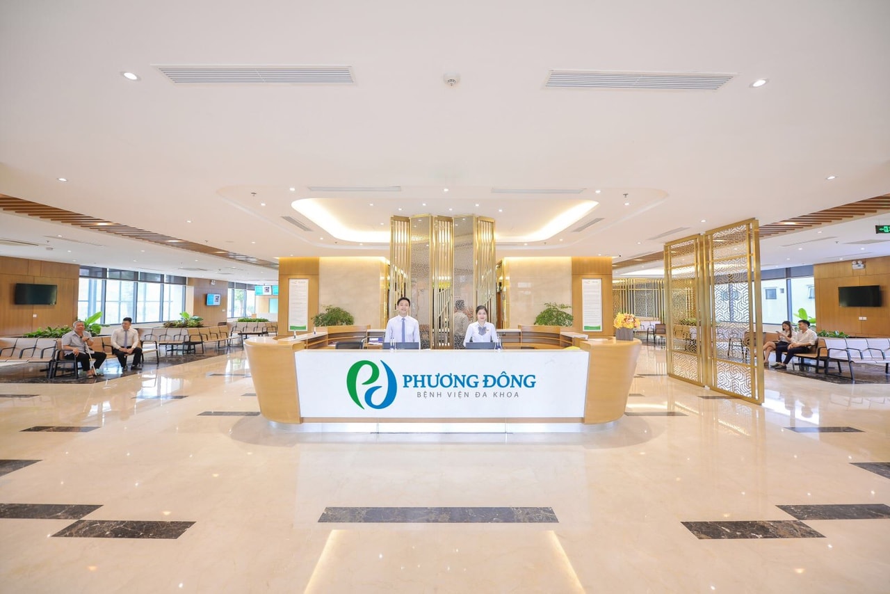 Bệnh viện Đa khoa Phương Đông được đầu tư bài bản theo mô hình Bệnh viện - Khách sạn.
