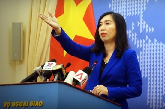 Người Phát ngôn Bộ Ngoại giao Lê Thị Thu Hằng. Ảnh: TL