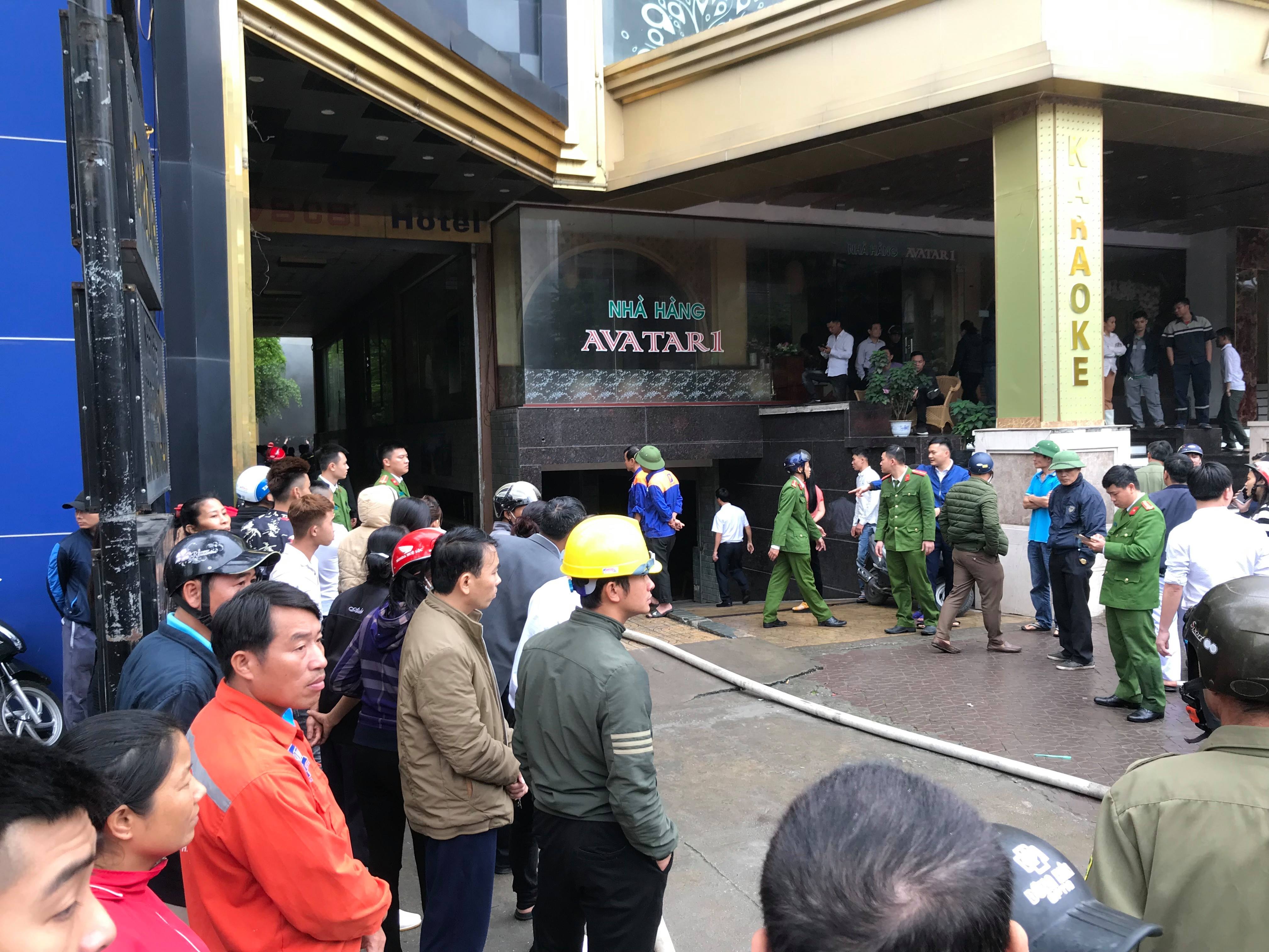 Hiện trường vụ cháy. Ảnh PV