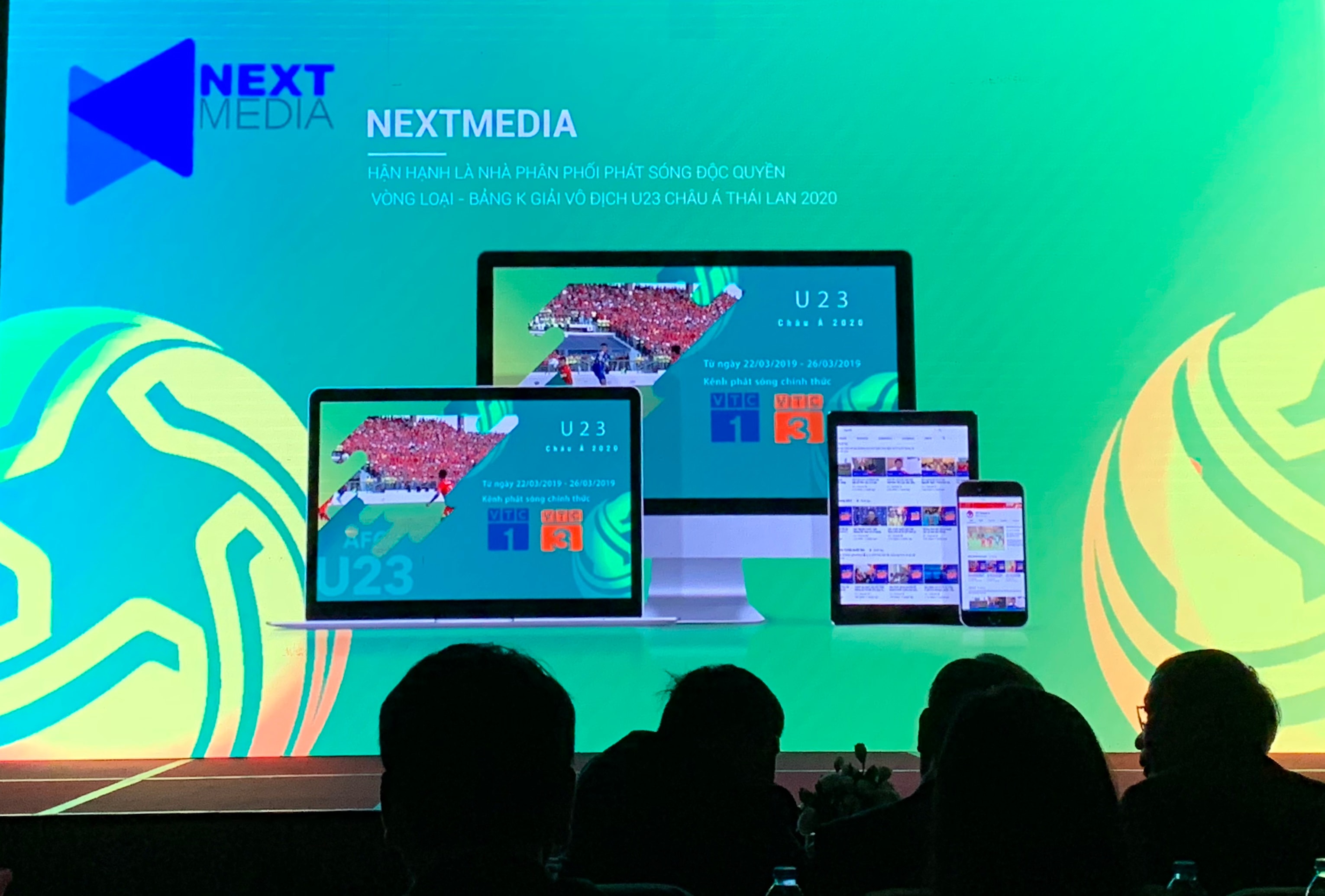 Next Media, VOV & VTC đã sẵn sàng cho chiến dịch vòng loại bảng K U23 Châu Á. Ảnh: Hữu Phương