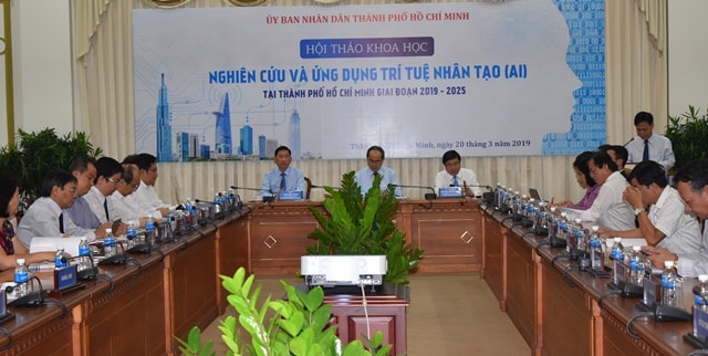 Bí thư Nguyễn Thiện Nhân chào mừng các chuyên gia, nhà khoa học tới dự Hội thảo - ảnh :TL