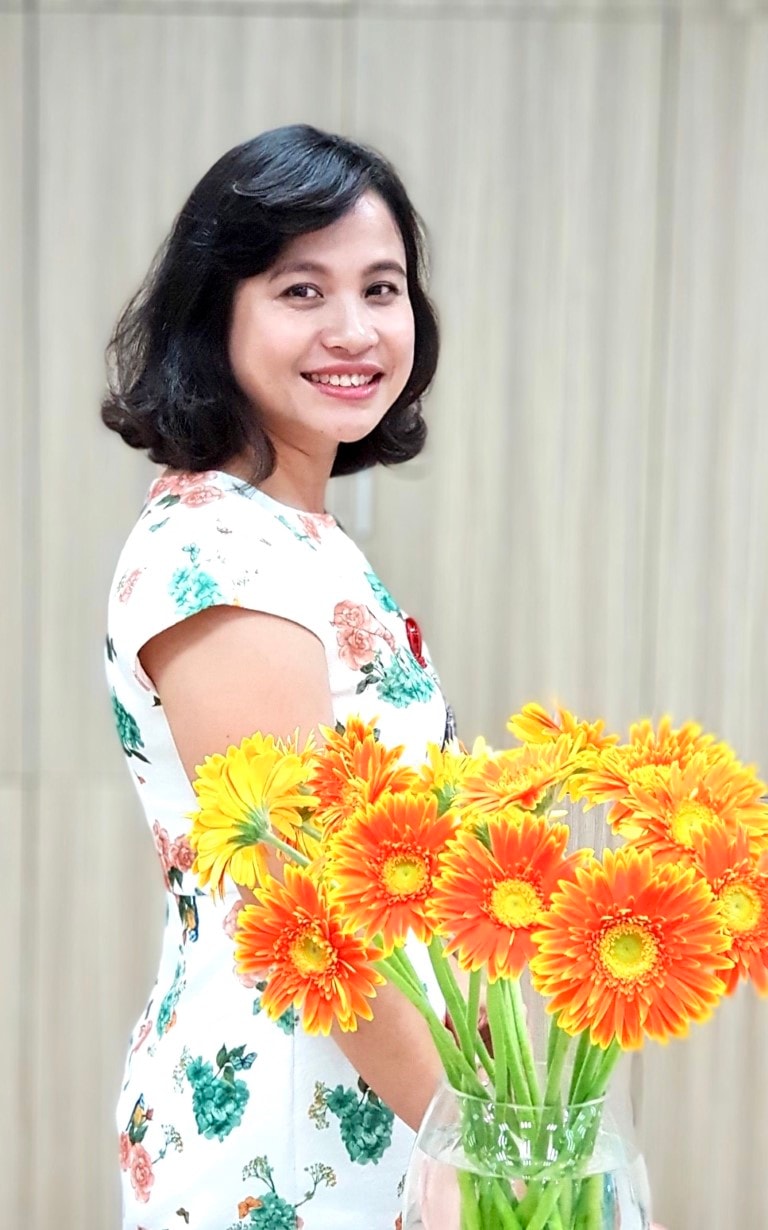 Nhà báo Nguyễn Thị Mỹ Hạnh.