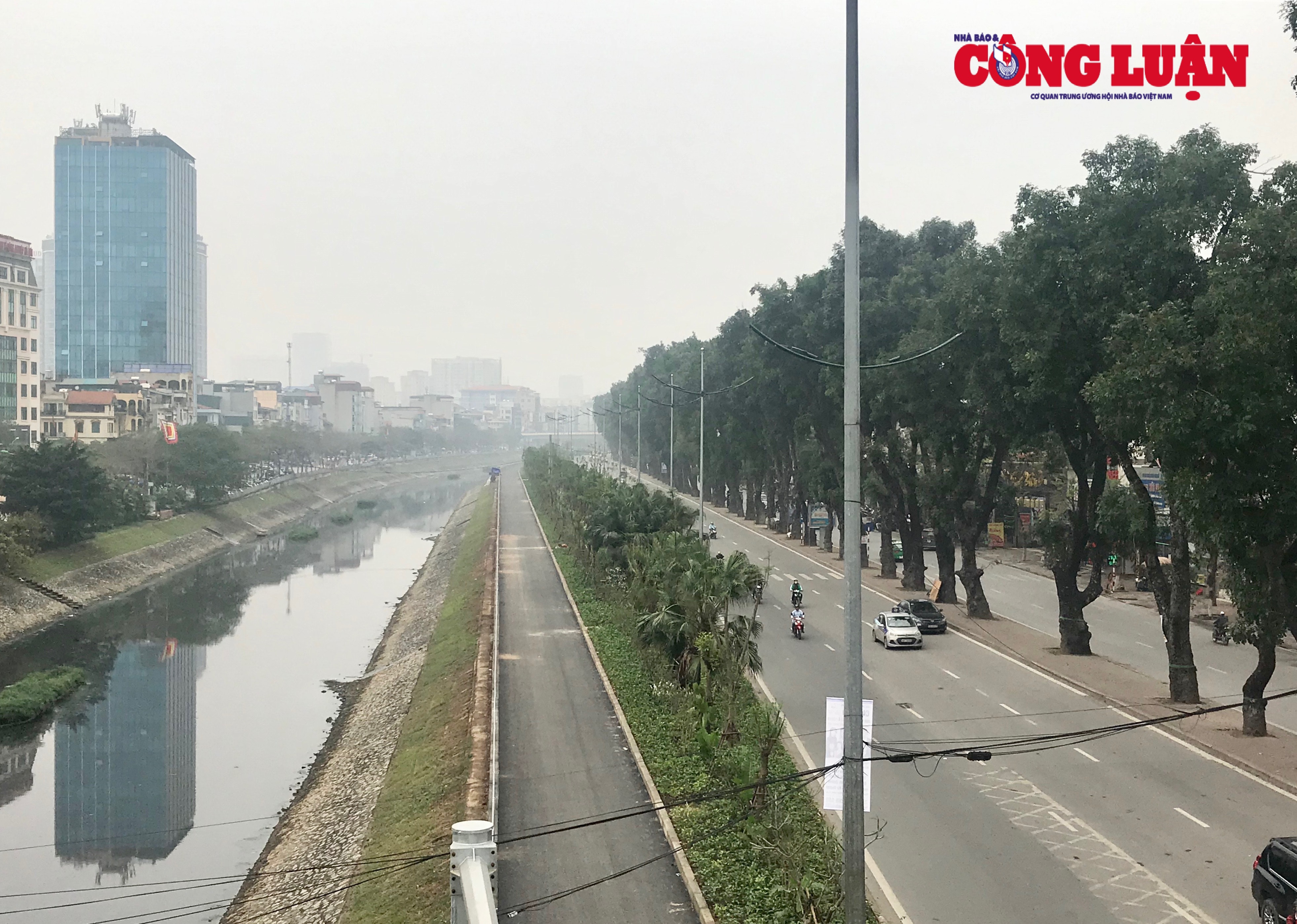 Đường Láng khang trang, sạch đẹp sau khi được đầu tư mở rộng