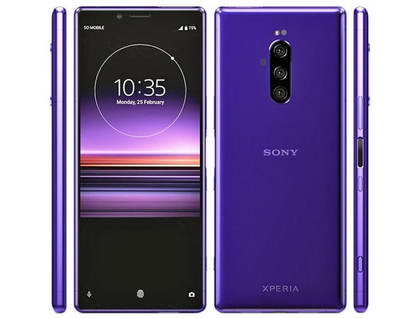 Sony Xperia 1 với màn hình 4K.