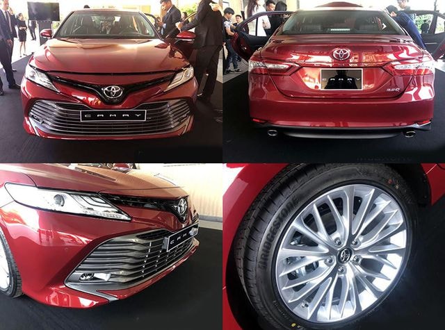 Những hình ảnh về mẫu Toyota Camry được nhập khẩu từ Thái Lan