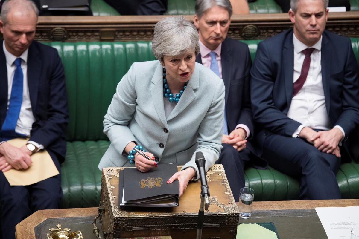 Thủ tướng Anh Theresa May. Ảnh: Reuters
