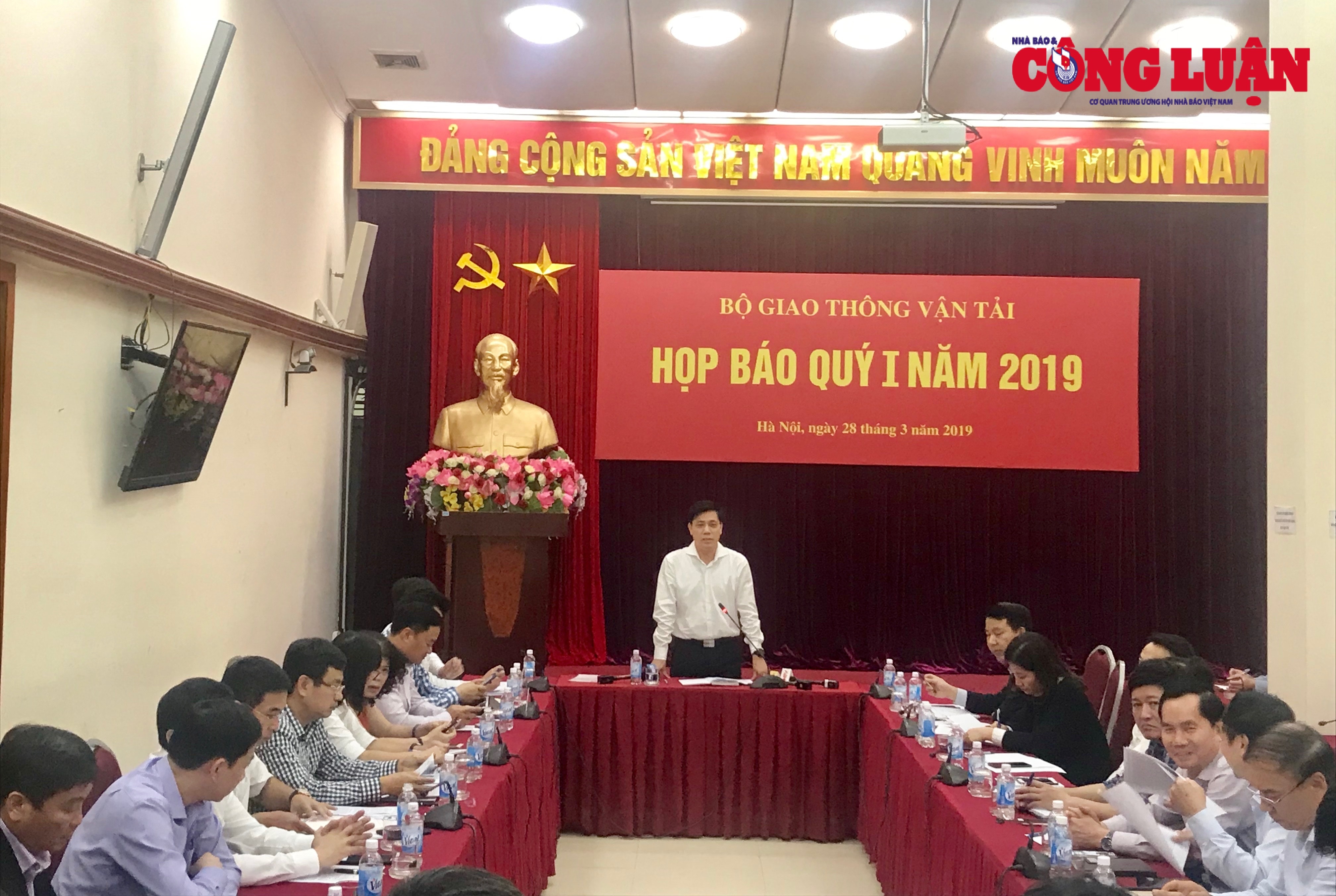 Bộ Giao thông vận tải thông tin tới báo chí những kết quả công tác trong quý I/2019