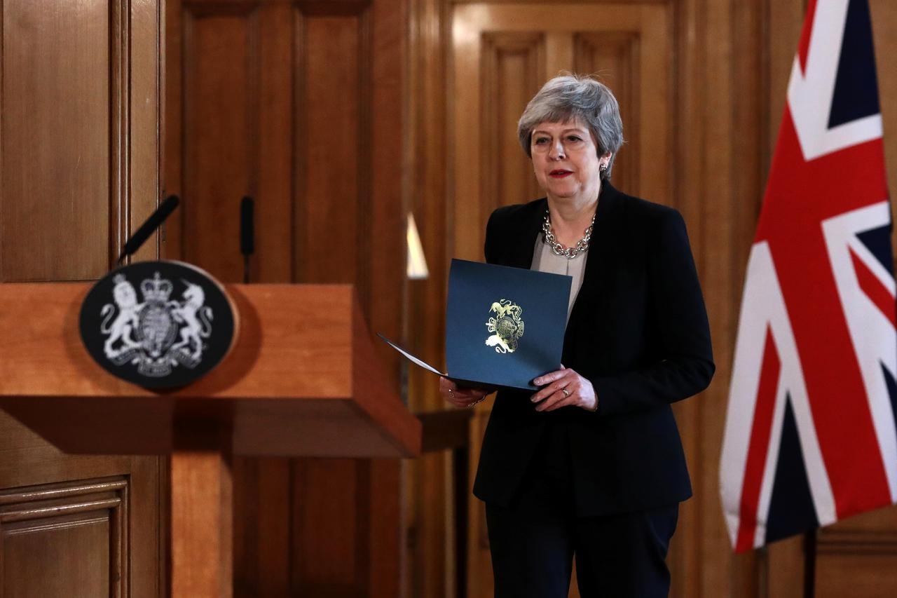 Thủ tướng Anh Theresa May. Ảnh: Reuters