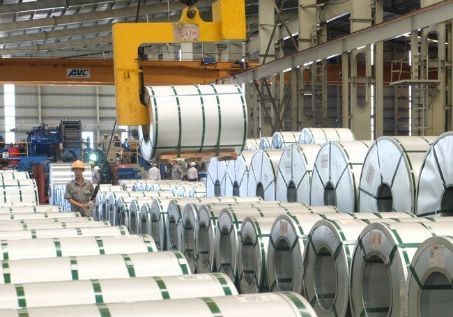 Sản phẩm thép cuộn cán nguội (Ảnh TL)