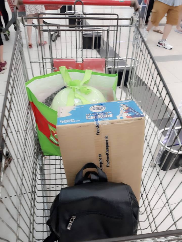 Rất ít khách hàng sử dụng túi đựng đồ size