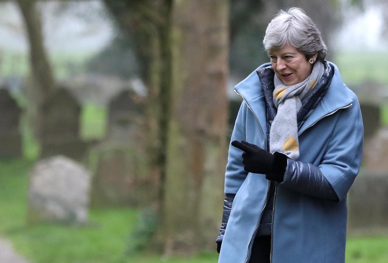 Thủ tướng Anh Theresa May. Ảnh: Reuters