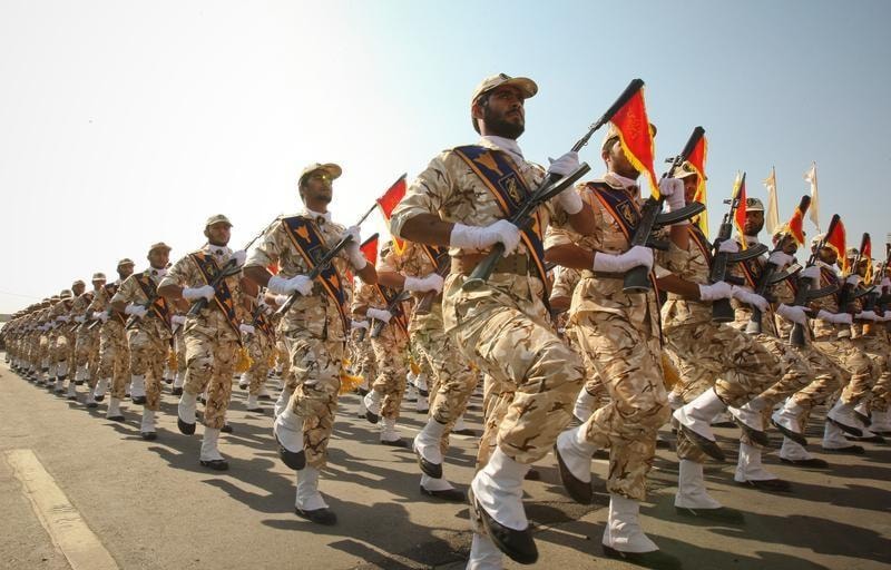 Quân đội Iran. Ảnh: Reuters
