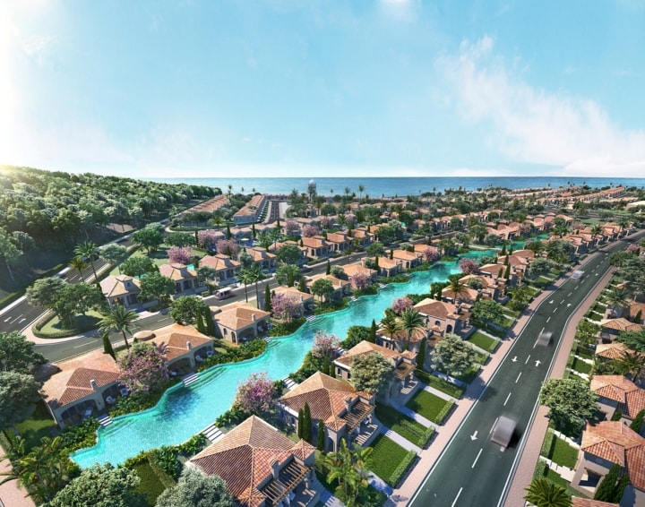 Biệt thự hồ bơi dài ấn tượng tại NovaHills Mũi Né