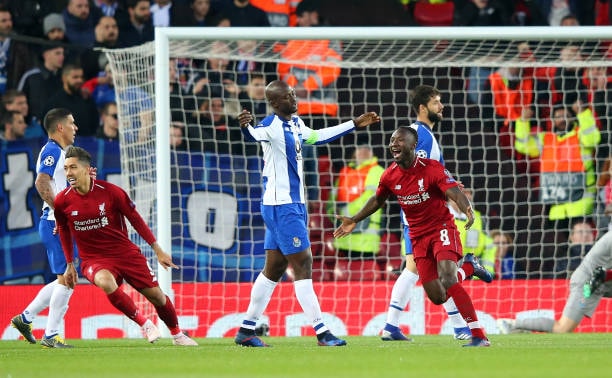 Keita và Firmino góp công lớn trong chiến thắng 2 - 0 của Liverpool trước FC Porto. Ảnh:Getty